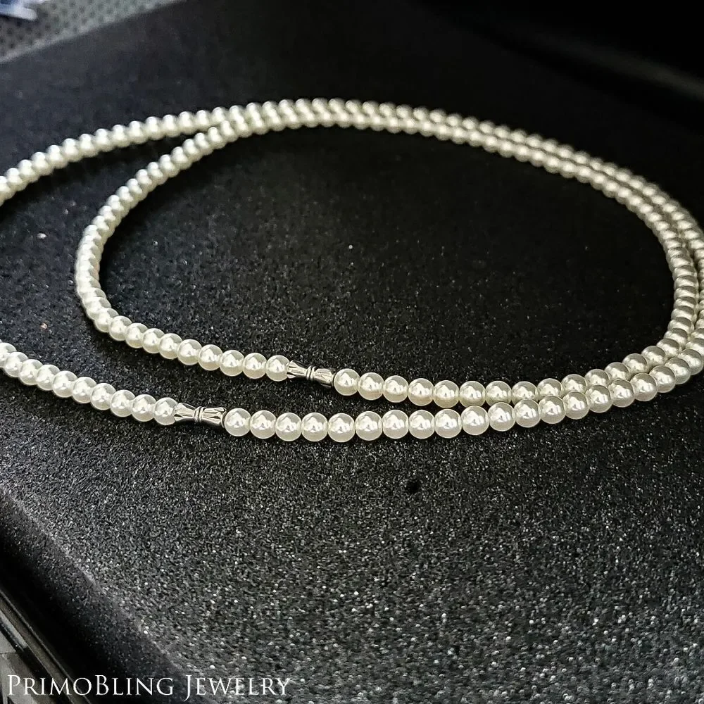 Glass Pearl Necklace
